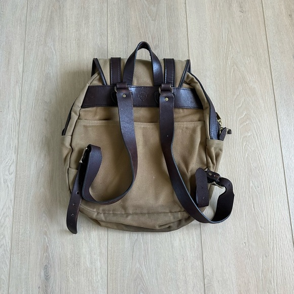 Filson Twill Rucksack Backpack. - Picture 3 of 8